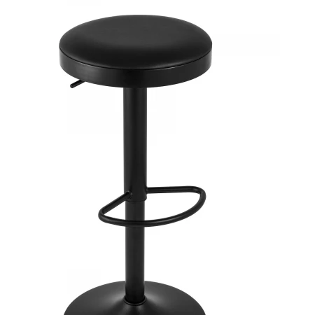 Барный стул Stool Group Бри черный черная ножка BRUNY BLACK