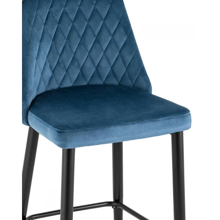 Барный стул Stool Group Диего велюр пыльно-синий AV 427-H58-08(B)