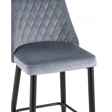 Барный стул Stool Group Диего велюр серый AV 427-H14-08(B)