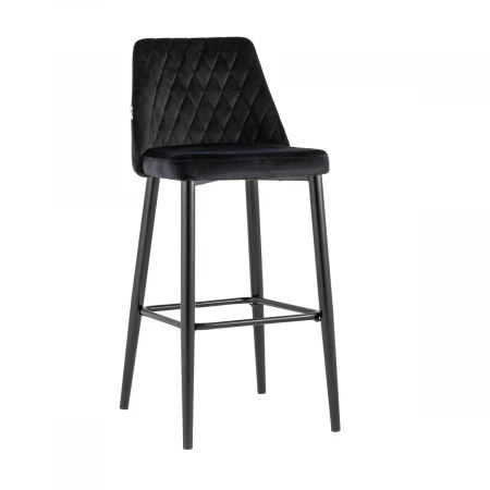Барный стул Stool Group Диего велюр черный AV 427-H75-08(B)