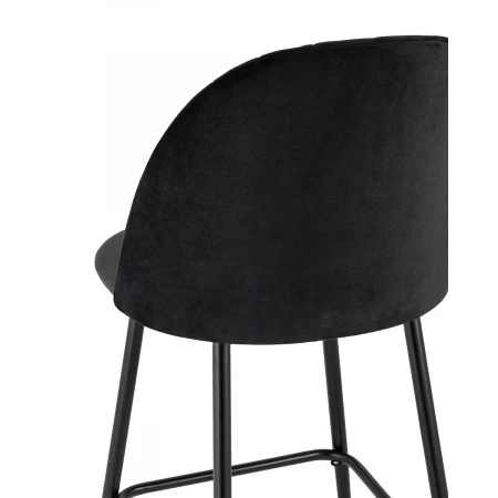 Барный стул Stool Group Марсель велюр черный AV 408-H75-08(B)