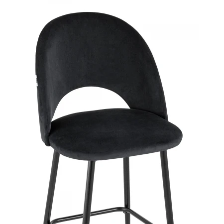 Барный стул Stool Group Меган велюр черный AV 415-H75-08(B)