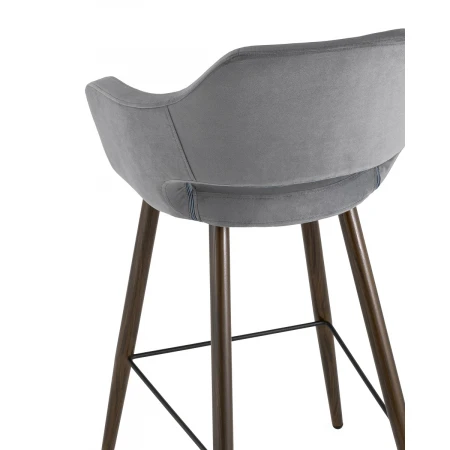 Барный стул Stool Group Саймон велюр тёмно-серый fb-saimon-b-awd-vl-32