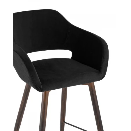 Барный стул Stool Group Саймон велюр черный fb-saimon-b-awd-vl-34
