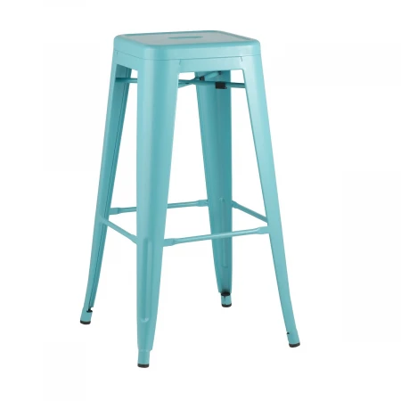 Барный стул Tolix голубой матовый YD-H765 YG-06