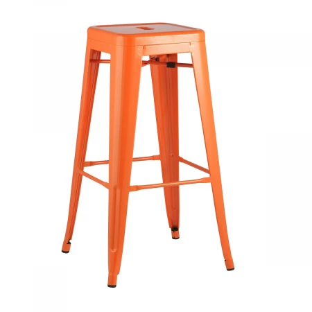 Барный стул Tolix оранжевый глянцевый YD-H765 LG-05