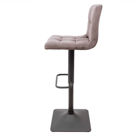 Барный стул AksHome Amazon тауп, велюр 82590