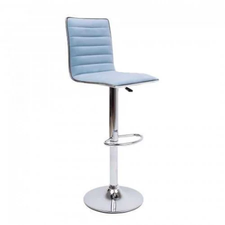 Барный стул AksHome Capri пыльный голубой, велюр 80172
