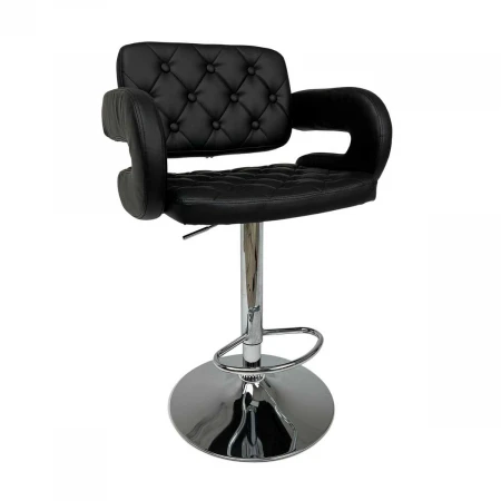 Барный стул AksHome Elton черный, экокожа 45382