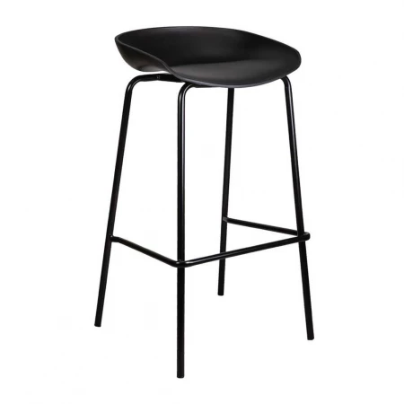 Барный стул AksHome Marcel черный, пластик 63149