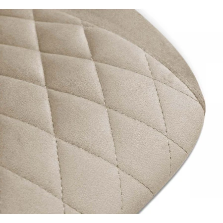 Барный стул Sheffilton SHT-ST19-SF2/S128 ванильный крем/хром/белый муар 5282176701