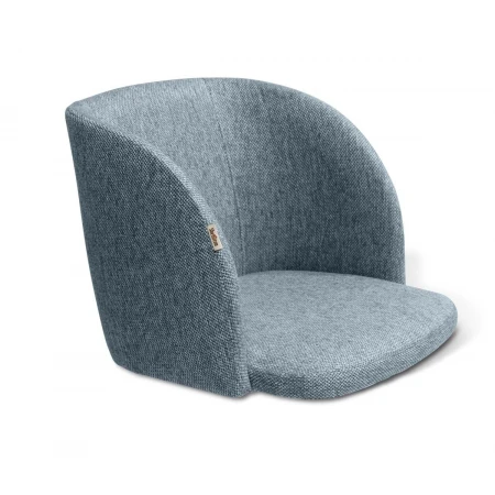 Барный стул Sheffilton SHT-ST33/S93 синий лед/браш.коричневый/черный муар 6862349501