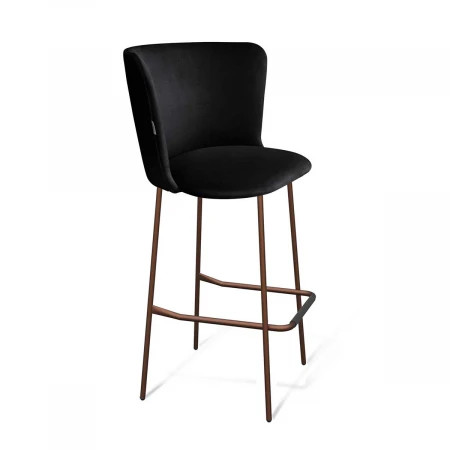 Барный стул Sheffilton SHT-ST36/S29 ночное затмение/медный металлик 6374712302