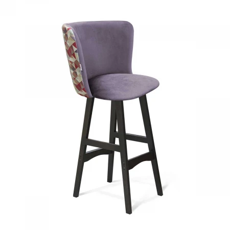 Барный стул Sheffilton SHT-ST36-4/S65 сумеречная орхидея/венге 5235508502