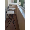 Барный стул Sheffilton SHT-S46 беж/черный муар 7837886201 Барный стул Sheffilton SHT-S46 беж/черный муар 7837886201