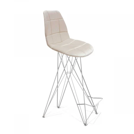 Барный стул Sheffilton SHT-ST29-C/S66 жемчужный/хром лак 7061132701