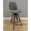 Барный стул Sheffilton SHT-ST29-C12/S93 коричневый сахар/браш.коричневый/черный 4239092301