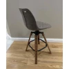 Барный стул Sheffilton SHT-ST29-C12/S93 коричневый сахар/браш.коричневый/черный 4239092301