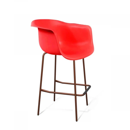 Барный стул Sheffilton SHT-ST31/S29 красный ral3020/медный металлик 9309100001