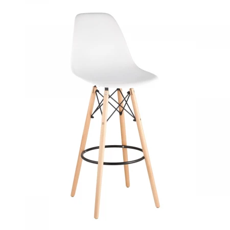 Барный стул Stool Group DSW 8056H White Seat Dual
