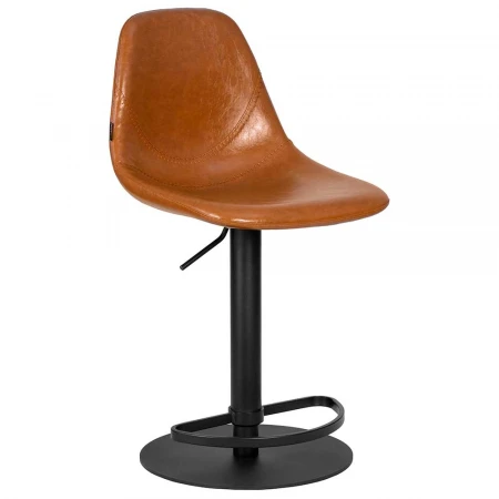 Стул барный DOBRIN ROME (коричневый винтажный PU (MS09)) 1566-LMN ROME