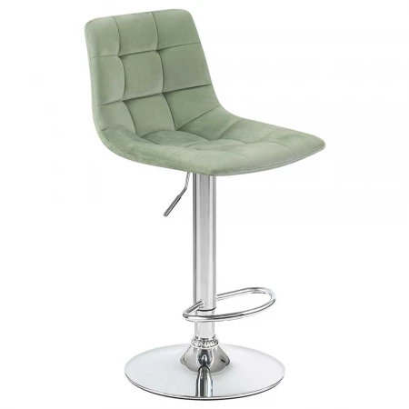 Стул барный DOBRIN TAILOR (пудрово-мятный велюр (MJ9-87)) 5017-LM TAILOR