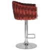 Стул барный DOBRIN MARCEL (винный велюр (MJ9-35)) 9692-LM MARCEL