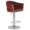 Стул барный DOBRIN MARCEL (винный велюр (MJ9-35)) 9692-LM MARCEL