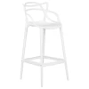 Стул барный DOBRIN MASTERS BAR (белый (W-02)) 601CPP-LMZL MASTERS BAR