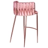 Стул барный DOBRIN EMMA ROSE GOLD (розовый велюр (VF-10)) 1538_RoseGold-LMN EMMA ROSE GOLD Стул барный DOBRIN EMMA ROSE GOLD (розовый велюр (VF-10)) 1538_RoseGold-LMN EMMA ROSE GOLD