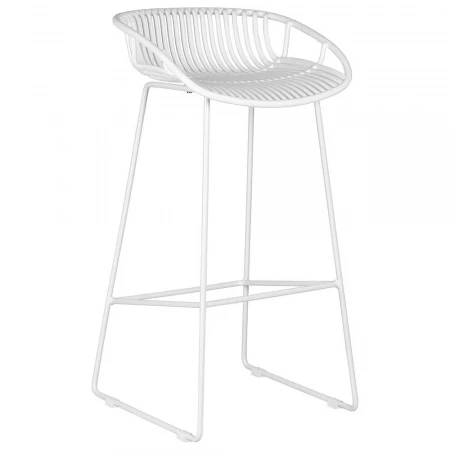Стул барный DOBRIN FRANK (белый) 775APP-LMZL FRANK