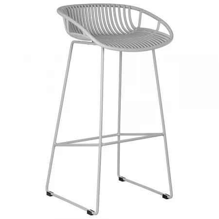 Стул барный DOBRIN FRANK (светло-серый) 775APP-LMZL FRANK
