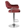 Стул барный DOBRIN CHARLY (винный велюр (MJ9-35)) 5019-LM CHARLY