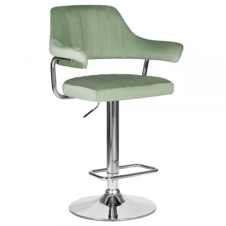 Стул барный DOBRIN CHARLY (пудрово-мятный велюр (MJ9-87)) 5019-LM CHARLY
