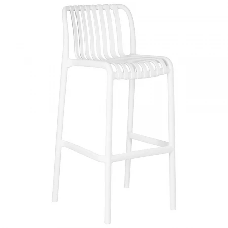 Стул барный DOBRIN CHLOE BAR (белый) 777PP-LMZL CHLOE BAR