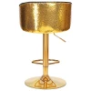 Стул барный DOBRIN DARCY GOLD SHINY (черный велюр с золотыми пайетками) 5025_GoldBase_Shiny-LM DARCY GOLD SHINY Стул барный DOBRIN DARCY GOLD SHINY (черный велюр с золотыми пайетками) 5025_GoldBase_Shiny-LM DARCY GOLD SHINY