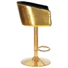 Стул барный DOBRIN DARCY GOLD SHINY (черный велюр с золотыми пайетками) 5025_GoldBase_Shiny-LM DARCY GOLD SHINY Стул барный DOBRIN DARCY GOLD SHINY (черный велюр с золотыми пайетками) 5025_GoldBase_Shiny-LM DARCY GOLD SHINY