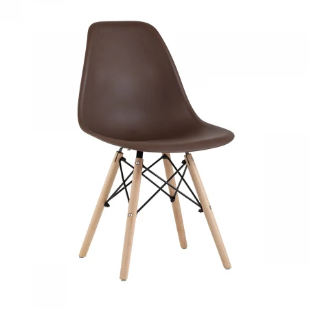 Комплект стульев Stool Group Style DSW коричневый x4 УТ000003480