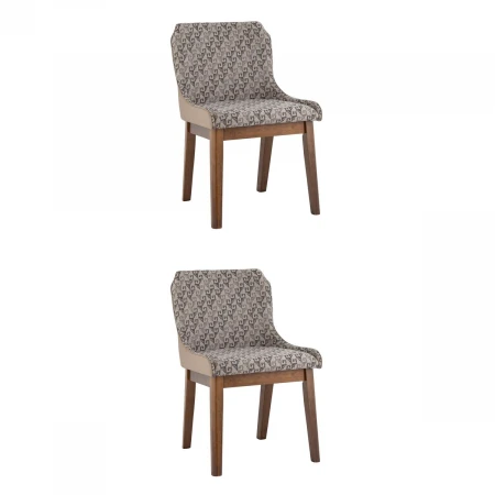 Комплект стульев Stool Group Nymeria (2 шт) LW1810 6P663322-11A + PVC MONTE X2 УТ000038903