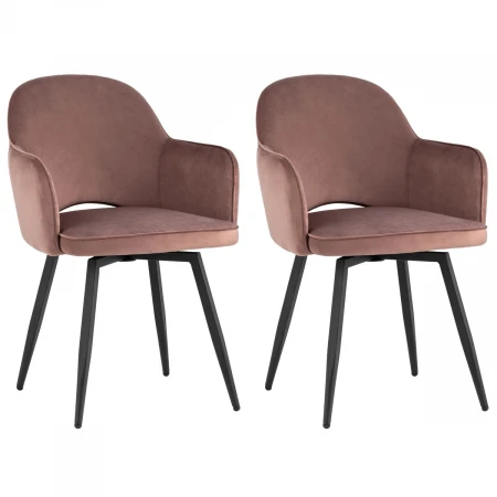 Комплект стульев Stool Group Венера (2 шт) MC16-2F KD HLR-44 (NP) X2 УТ000038670