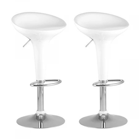 Комплект стульев Stool Group Bomba (2 шт) BEAR-NP WHITE X2 УТ000038604