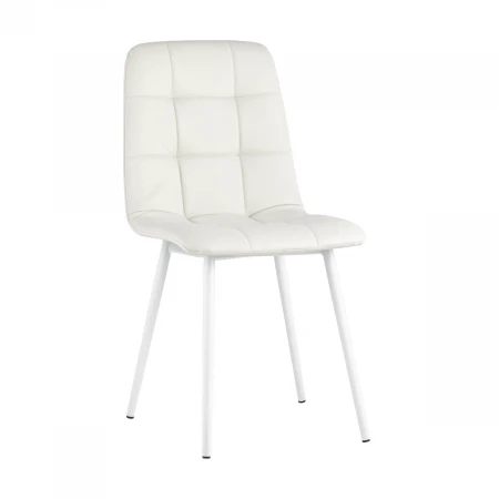 Кухонный стул Stool Group Oliver экокожа белый белые ножки fb-oliver-eco-white