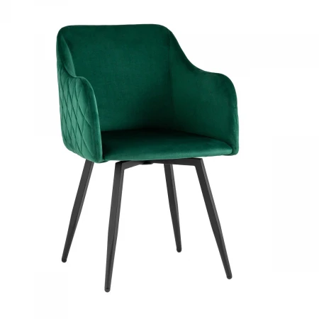 Кухонный стул Stool Group Ника вращающийся велюр изумрудный MC66-5F KD HLR-56