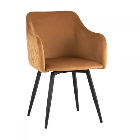 Кухонный стул Stool Group Ника вращающийся велюр терракотовый MC66-5F KD HLR-43