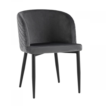 Кухонный стул Stool Group Оскар велюр серый MC11 KD HLR-21