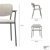 Кухонный стул Bergenson Bjorn Eirill FH-ERL-ARMCH-PL-TP Кухонный стул Bergenson Bjorn Eirill FH-ERL-ARMCH-PL-TP