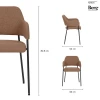 Кухонный стул Bergenson Bjorn Wendy BECH-WEVTEX08 Кухонный стул Bergenson Bjorn Wendy BECH-WEVTEX08
