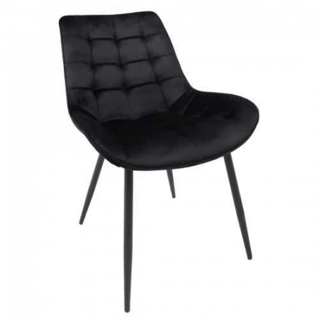 Кухонный стул AksHome Darren черный, велюр 83887