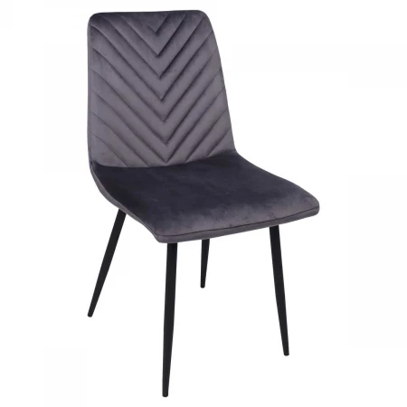 Кухонный стул AksHome Violin темно-серый, велюр 79717