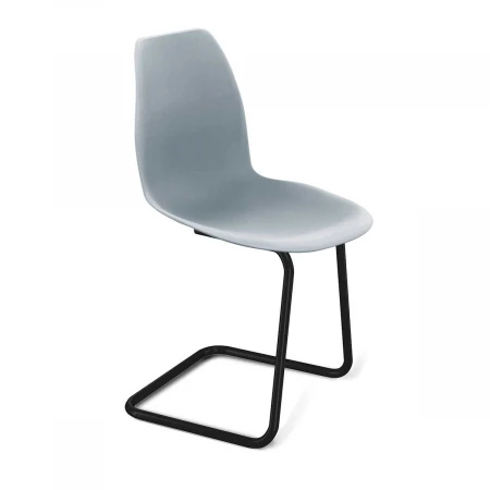 Кухонный стул Sheffilton SHT-ST29/S45-1 серый ral 7040/черный муар 7611151402